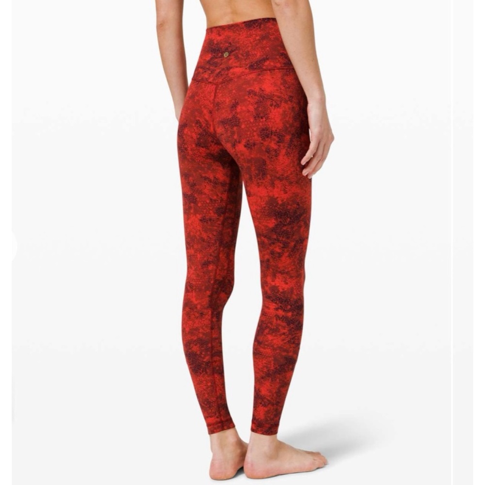 Align Pant 28”‎ Lunar New Year Intricate Oasis Love Red Multi 2 $118
